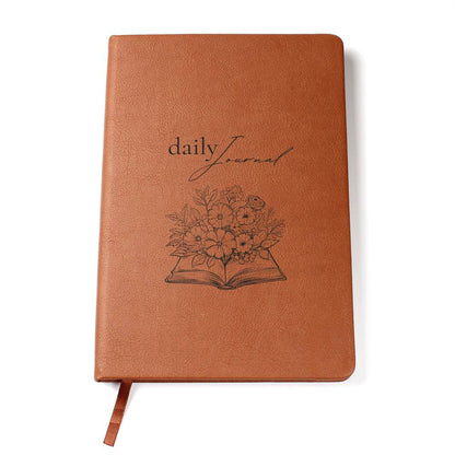 Bookworm Gift for Writers Vegan Leather Journal