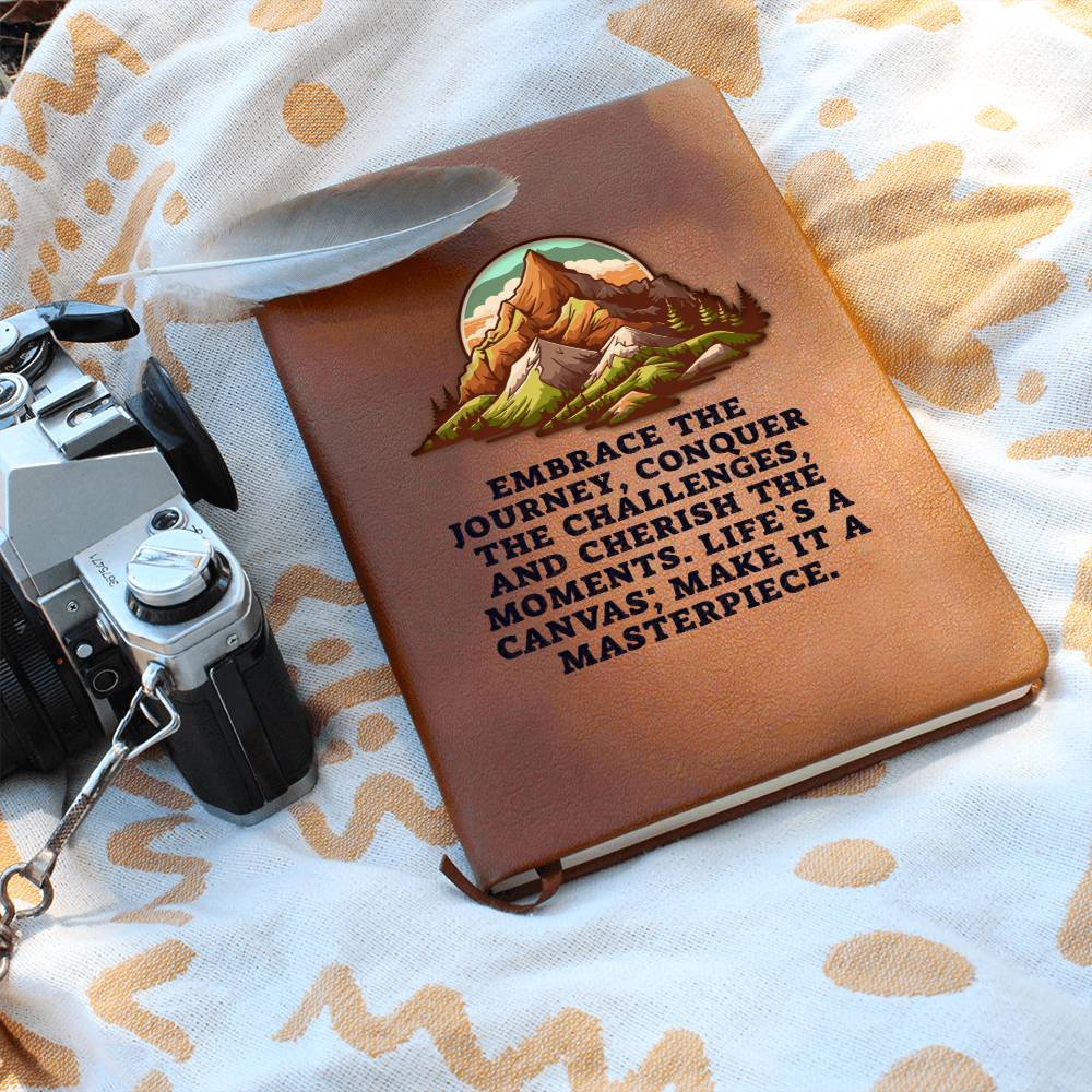 Embrace the Journey Notebook Journal for Self Discovery