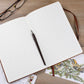 Bookworm Gift for Writers Vegan Leather Journal