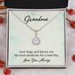 Regalo para abuela Collar Joyas Regalo para abuela