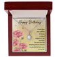 Birthday Gifts for Her Necklace Jewelry Gift for Friend Message Card
