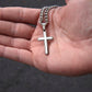 Gifts from Mom to Son Cross Necklace Gift to Son