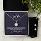 Gifts for Wife from Husband, Gifts from Wife to Wife Jewelry Set