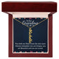 Gifts for Grandma from Grandkids Vertical Name Necklace Personalized