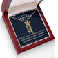 Gifts for Grandma from Grandkids Vertical Name Necklace Personalized