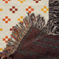 Cotton Fringe Woven Blanket, Southwestern Cross