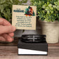Gift to Husband from Wife Leather Cross Bracelet Gift