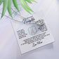 Gifts to Daughter Jewelry Necklace Gift from Mom to Daughter, White or Yellow Gold Finish