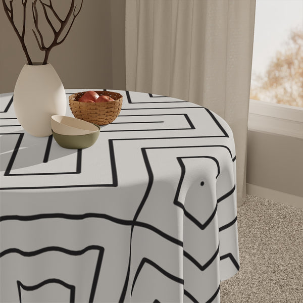 Abstract Simple Tablecloth for Kitchen Table