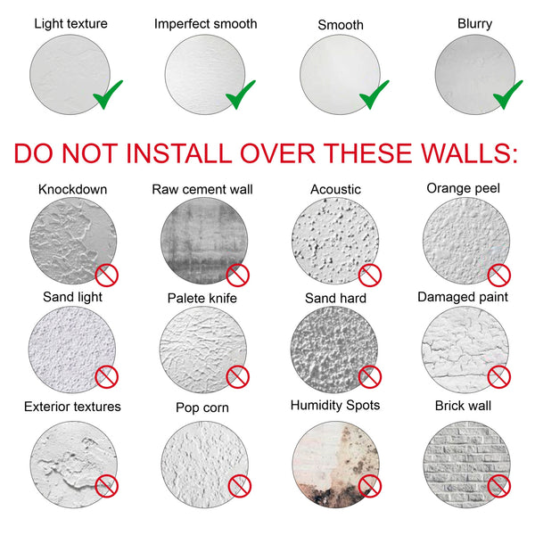 Wallpaper Panels Bold Mosaic Print Multiple Sizes, Samples Easy to Use for Any Room