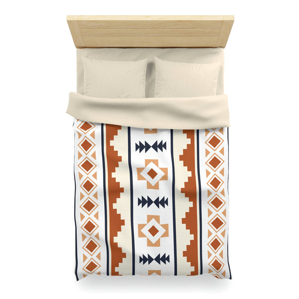 Duvet Cover Queen Twin or King, Microfiber Polyester Boho Southwestern