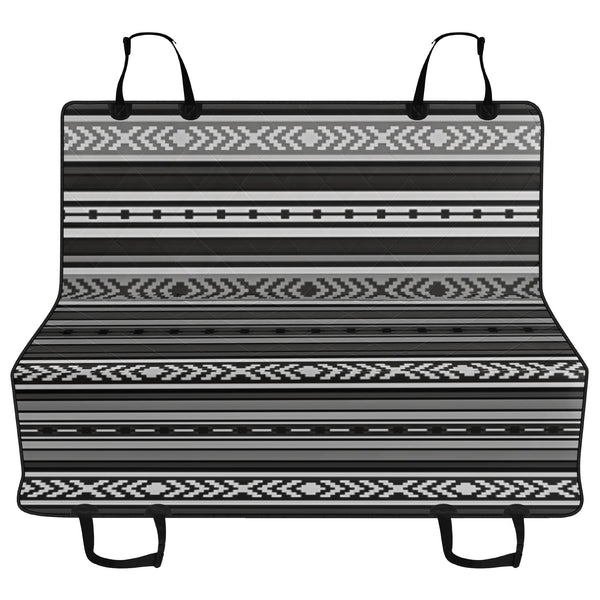 Southwestern Backseat Pet Cover Sante Fe Gris Car Pet Seat Covers
