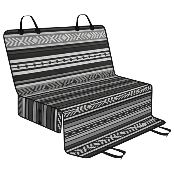 Southwestern Backseat Pet Cover Sante Fe Gris Car Pet Seat Covers