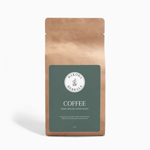 Organic Hemp Coffee Blend - Medium Roast 4oz