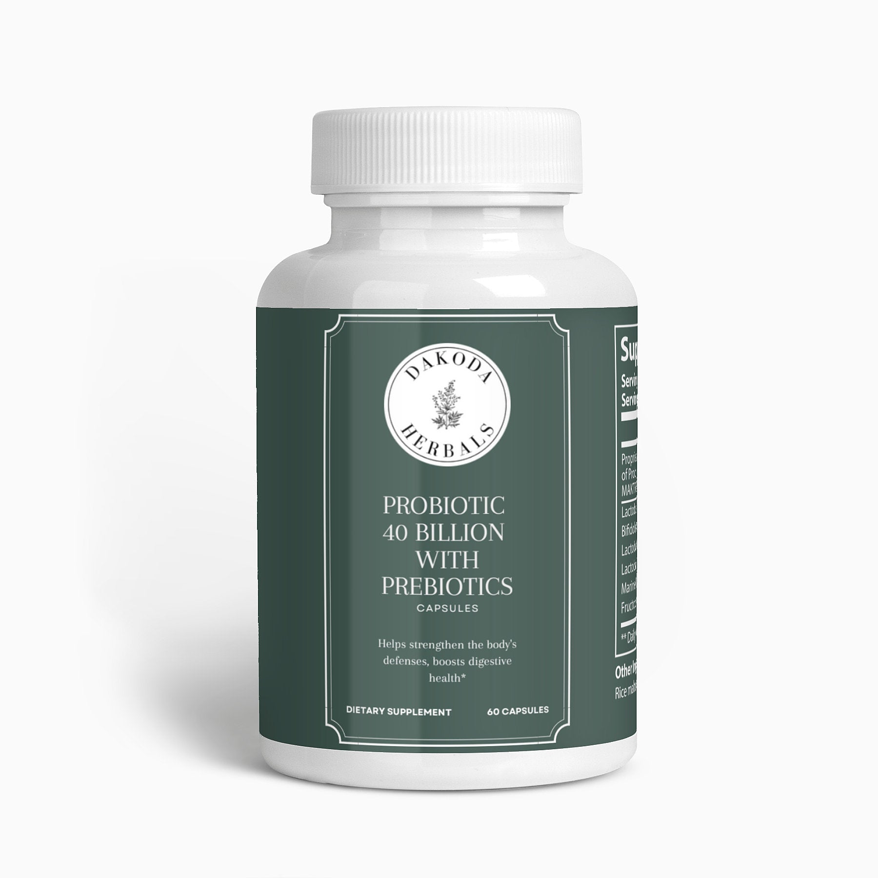 Probiotic 40 Billion with Prebiotics