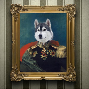 General Bark Reporting for Duty Digital File Print
