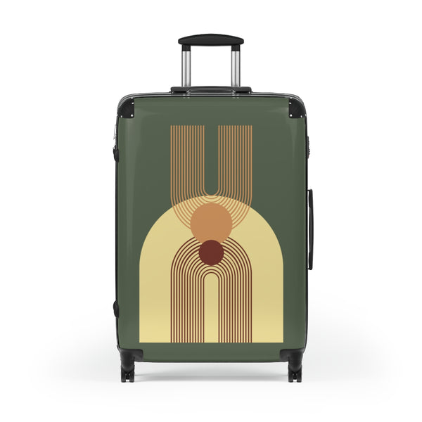 Cabin Suitcase Multiple Sizes Retro Luggage Built in Combination Lock
