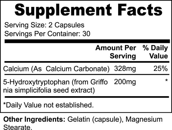 5-HTP Supplement - Improve Sleep, Mood, and Pain