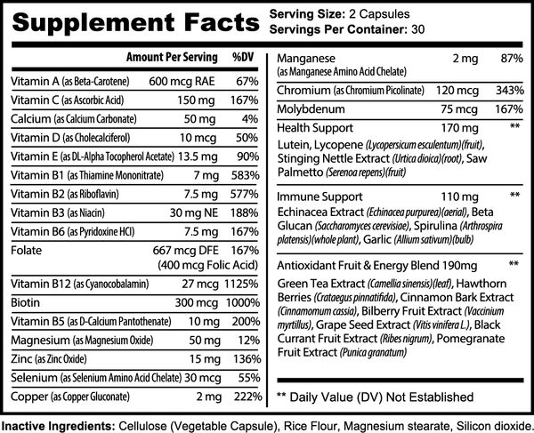 Complete Multivitamin with Herbal Support