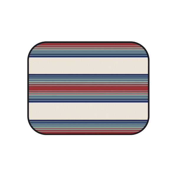 Car Mats (Set of 4) Adobe Dreams Print Striped Mats for SUV or Car
