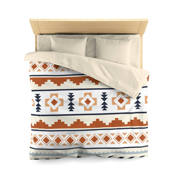 Duvet Cover Queen Twin or King, Microfiber Polyester Boho Southwestern