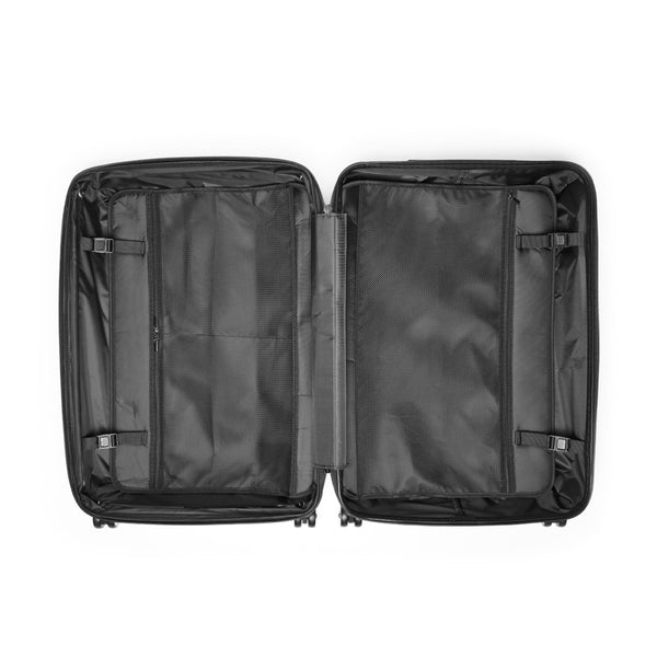 Suitcase Checkered Cabin Suitcase with Wheels Combination Lock Adjustable telescopic handle 360 Swivel Durable Hard Shell Case