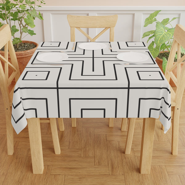 Abstract Simple Tablecloth for Kitchen Table