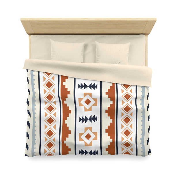 Duvet Cover Queen Twin or King, Microfiber Polyester Boho Southwestern