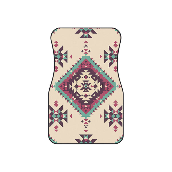 Set of 4 Car Mats for Car SUV, 4 Pieces Southwestern Car Mats