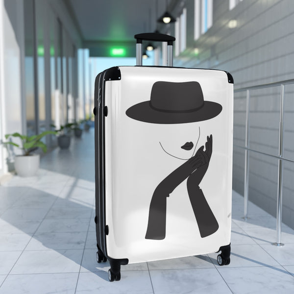 Simple Woman Cabin Suitcase, Carry On Luggage