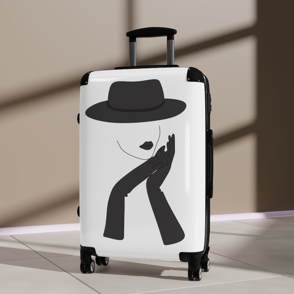 Simple Woman Cabin Suitcase, Carry On Luggage