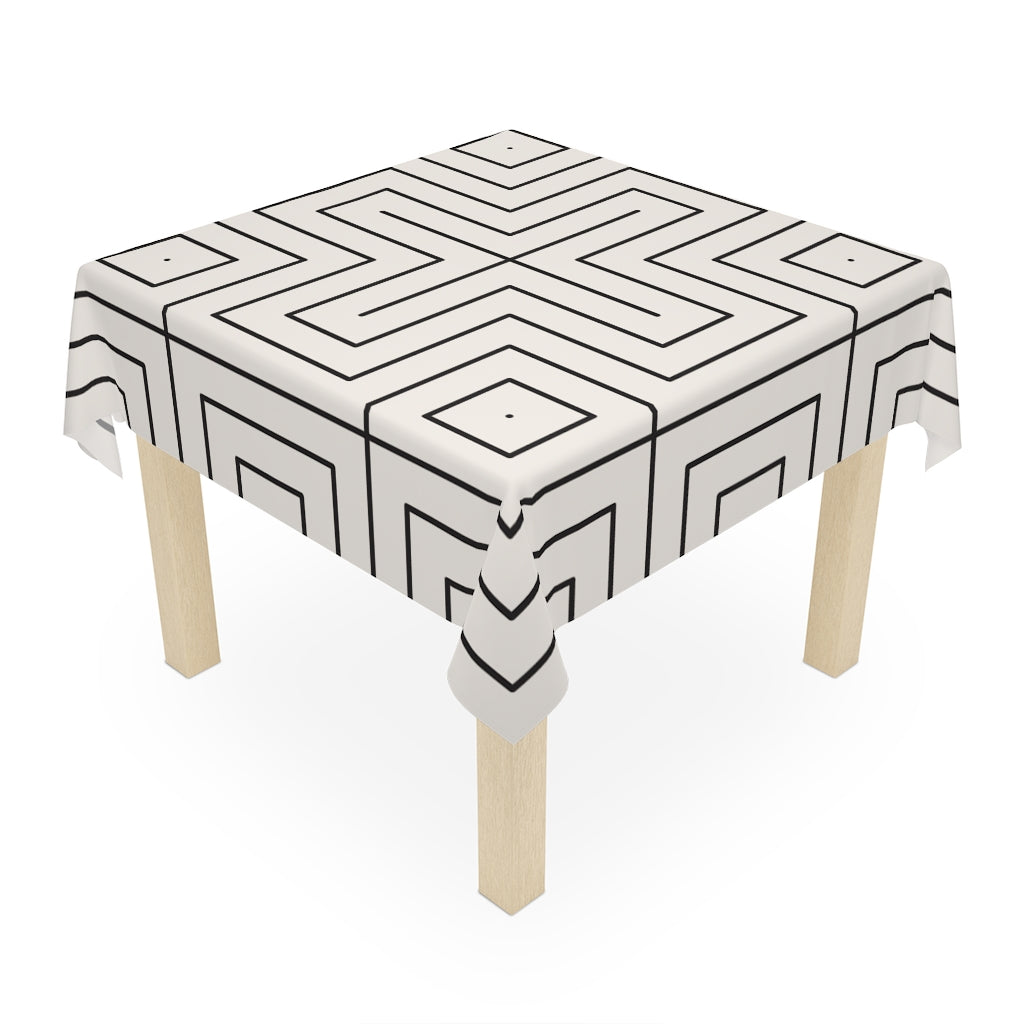 Abstract Simple Tablecloth for Kitchen Table