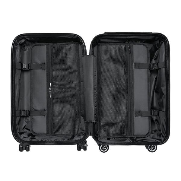 Suitcase Checkered Cabin Suitcase with Wheels Combination Lock Adjustable telescopic handle 360 Swivel Durable Hard Shell Case
