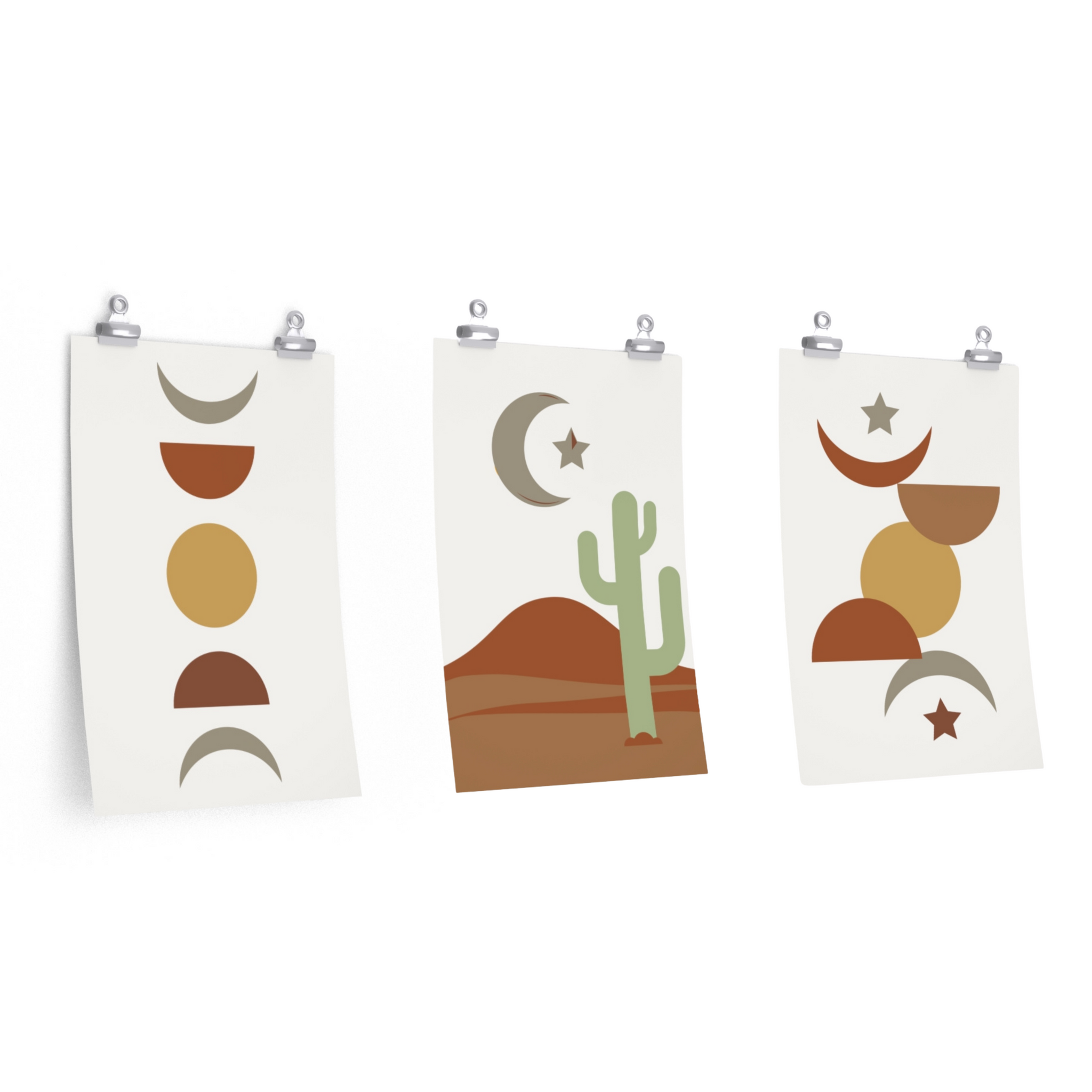 Wall Decor, Christmas Gifts Home Decor, Eclectic, Nursery, Wall Art, Rustic, Set of 3 Wall Art, Decor, Wall Hanging, Poster, Wall Poster