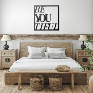 Beautiful Gifts for Friends, Self Empowering Artwork Steel Metal Art, Indoor or Outdoor