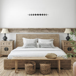 Celestial Moon Phases Metal Wall Art Decor