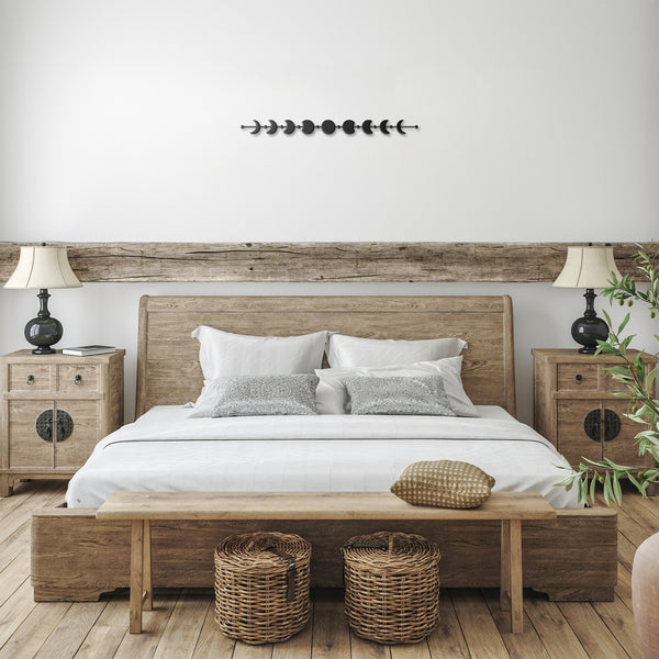 Celestial Moon Phases Metal Wall Art Decor
