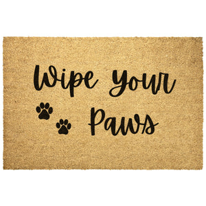 Outdoor Welcome Mat Pet Wipe Your Paws Door Mat