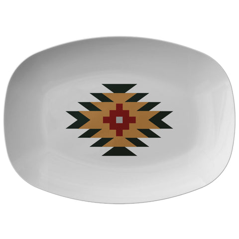 Serving Platter Southwestern Salt Lake Platter Kitchen Accessories Serveware Housewarming Gifts Southwestern