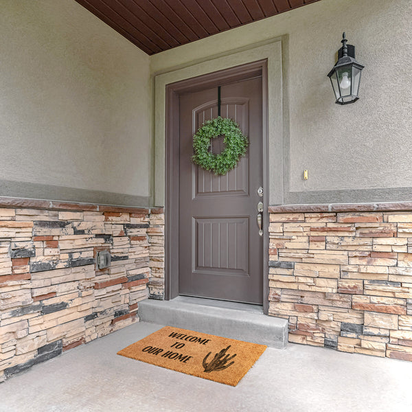 Southwestern Cacti Welcome Mat Door Mat Coir Heavy Duty Outdoor Mat