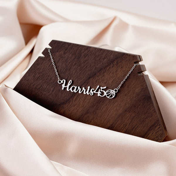 Sports Mom Necklace for Mom Gifts for Birthday from Son Gifts to Mom, Soccer Mom