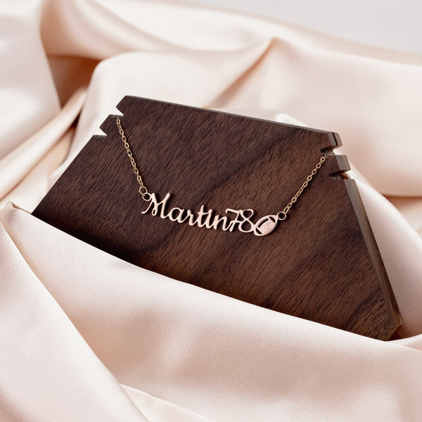 Sports Mom Necklace for Mom Gifts for Birthday from Son Gifts to Mom, Soccer Mom