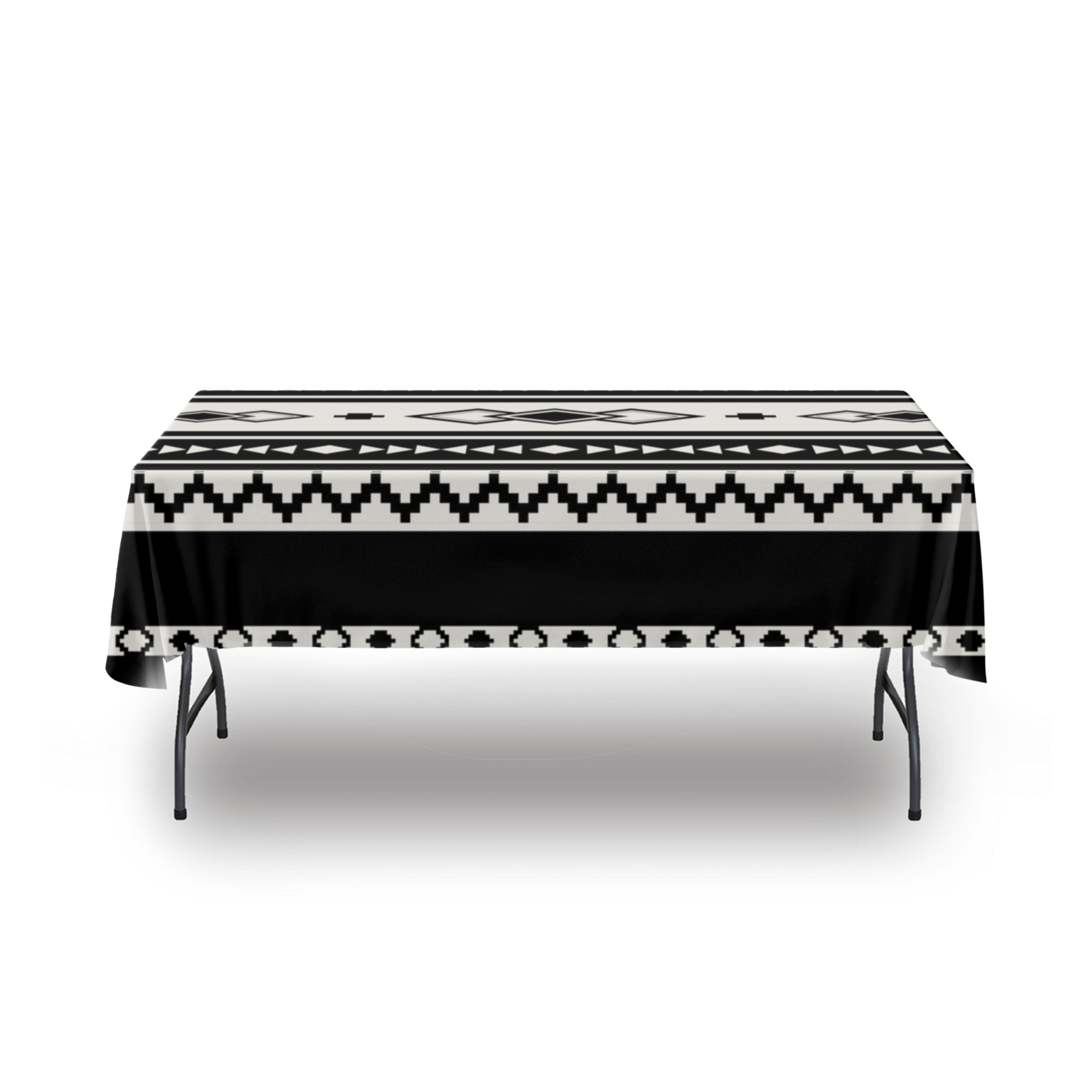 Tablecloth Southwestern Boho Cloth for Table, Polyester