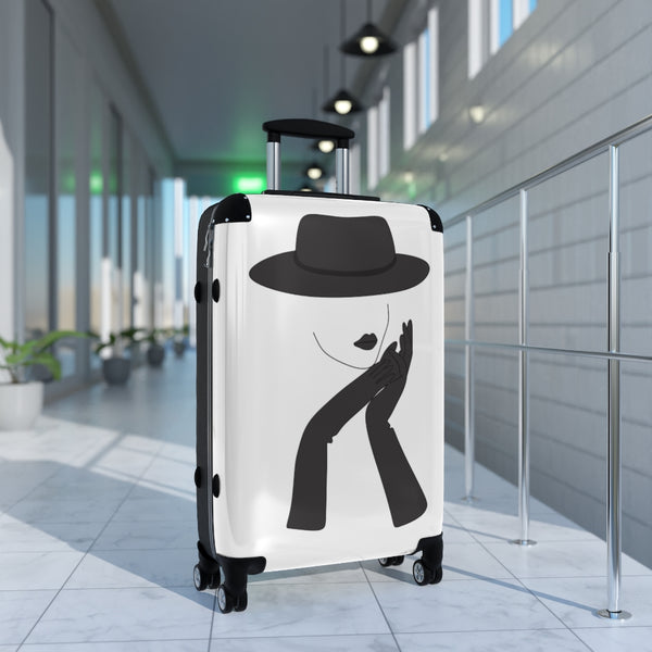 Simple Woman Cabin Suitcase, Carry On Luggage