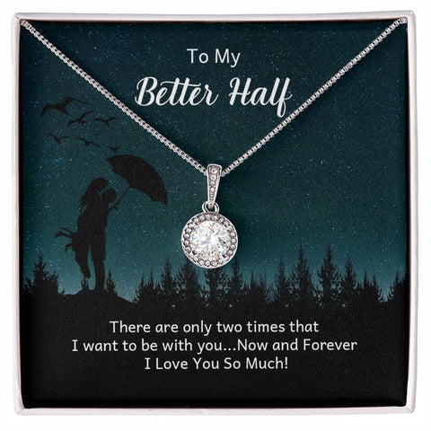 Gifts for Girlfriend, Fiance, Wife Necklace Gift, Cubic Zirconia Jewelry for Her
