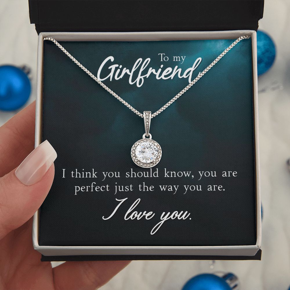Necklace for Girlfriend, Eternal Hope Necklace Cubic Zirconia