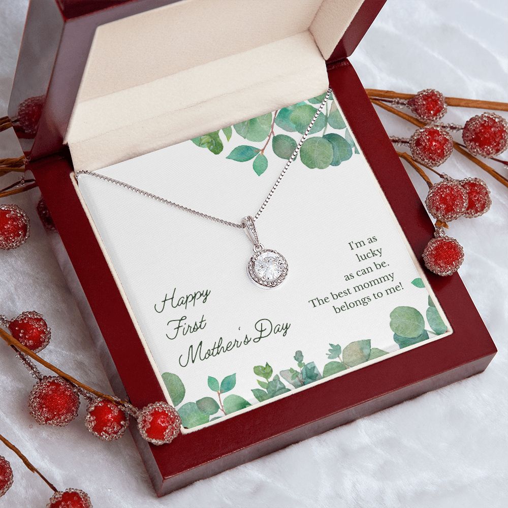 Happy 1st Mother's Day Gifts, Necklace Cubic Zirconia, Mother's Day Gifts