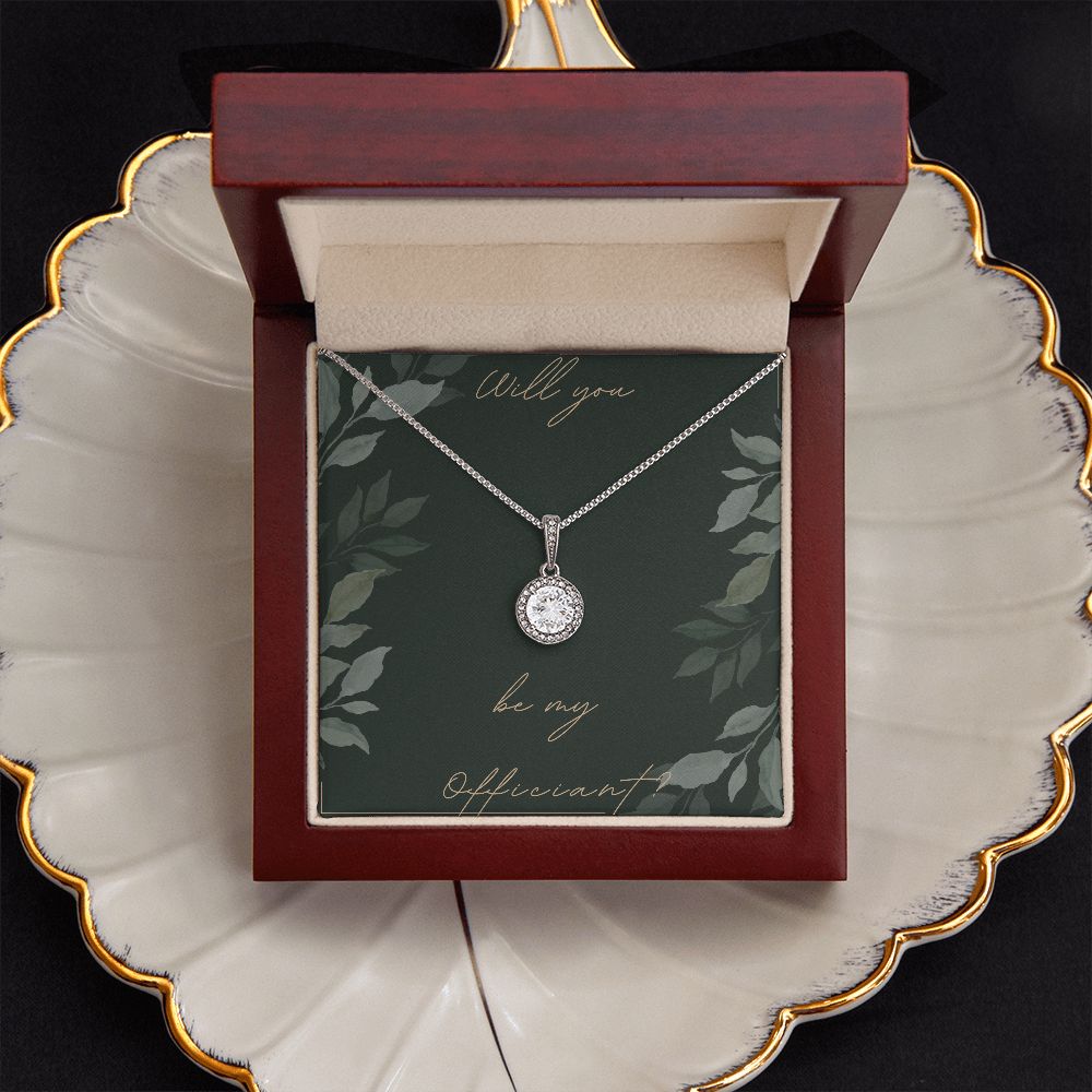 Officiant Gifts for Wedding Will you be my officiant? Necklace Gift