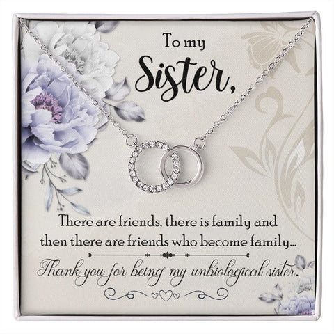 Like a Sister Gift for Friend Perfect Pair Necklace Gift for Friend Birthday, Christmas