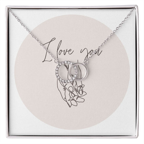 Anniversary Gifts Perfect Pair Necklace Gift for Wife Girlfriend